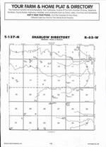 Sharlow Township, Buffalo Creek, Cottontail Creek, Directory Map, Stutsman County 2007